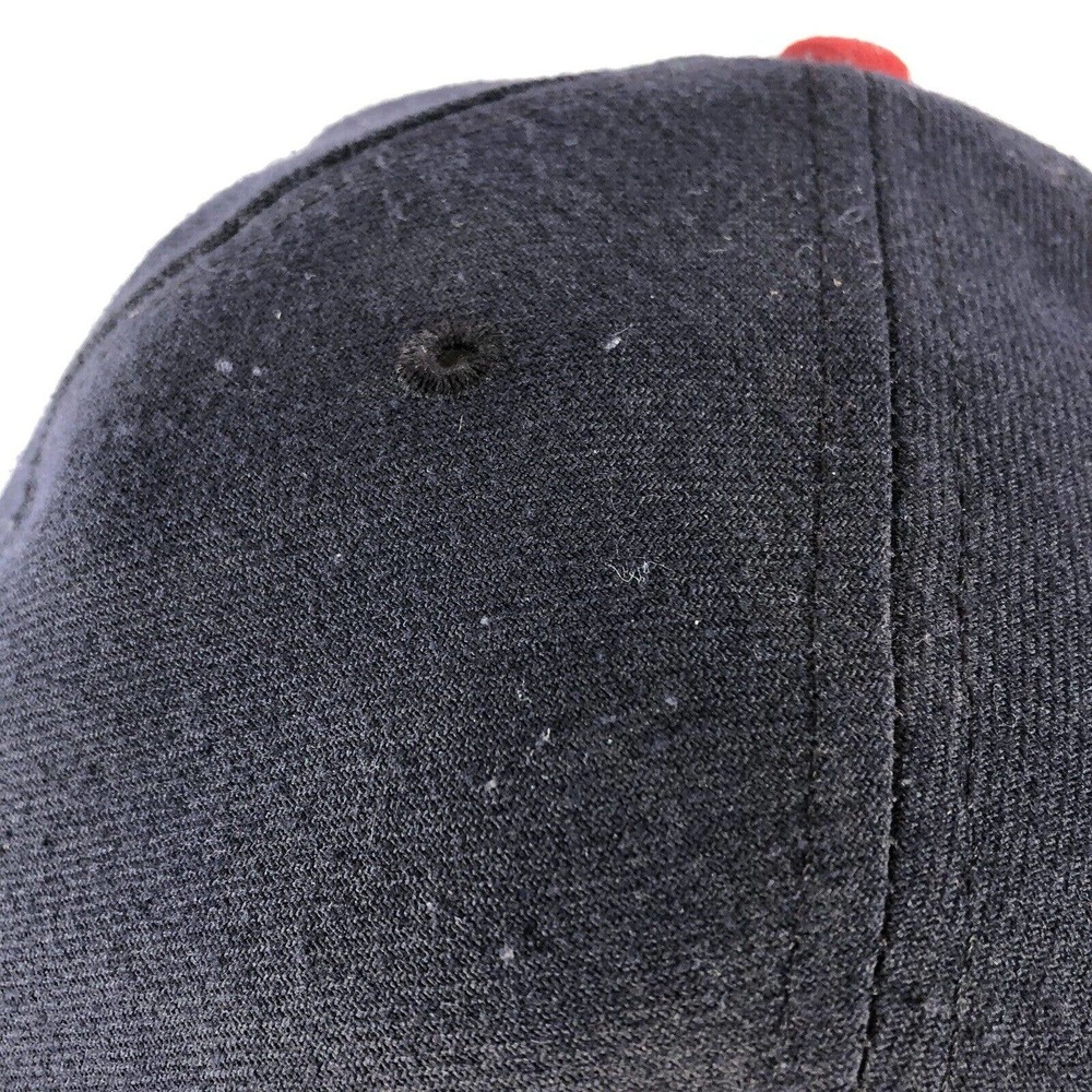 VTG Washington Nationals New Era On Field Fitted Hat Cap 7 3/8 USA Made Discolor - Picture 13 of 16